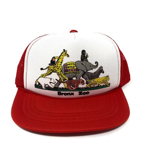 Federal Other - Vintage Bronx Zoo Snapback Mesh Trucker Hat Youth